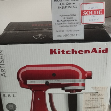 Robot pétrin KitchenAid